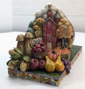 Jim Shore 4017595 "Country Bounty" Fall Füllhorn Bauernhof Diorama Figur - Bild 1 von 9