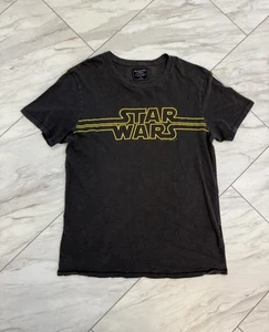 Abercrombie Fitch Classic Star Wars Shirt Mens Size Medium Black Graphic Tee 132 - Picture 1 of 3
