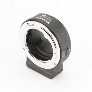 Commlite Electronic Lens Adapter, Nikon F-Mount Objektiv auf Sony E-Mount Kamera - Bild 1 von 11