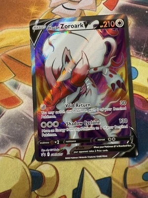 Hisuian Zoroark V SWSH297 SWSH: Sword & Shield Promo Cards Holo NM - Image 1 of 2