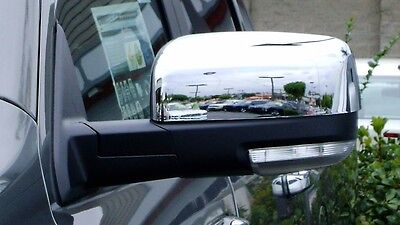 MCDO154 - 10-17 Dodge Ram 2500 Top Half Chrome Mirror Cover W/o Towing Mirror • 57.95€