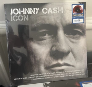 Johnny Cash - Icon - Ring of Fire Red Vinyl LP Exclusive New Sealed - Picture 1 of 2