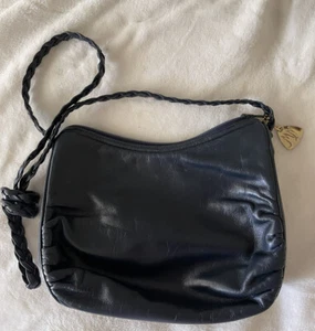 Bonito bolso de gamuza Morris Moskowitz de cuero marino genuino vintage - Imagen 1 de 3