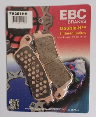 EBC Fritté Arrière Disque Frein Plaquettes (1 Set) Pour Honda VFR800 (1998 2013) - Photo 1/4