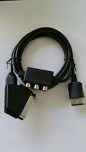 Es- Phonecaseonline Rgb-Scart + Av Cable For Sega Dreamcast - Picture 1 of 3