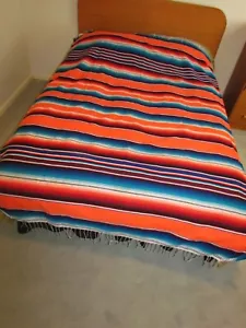 "Manta Grande Mexicana de Saltillo - Tejido Fino - 85"" x 58"" - Imagen 1 de 6