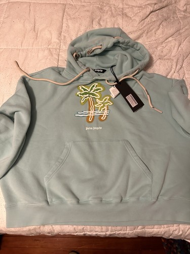 Felpa donna con cappuccio Palm Angels Porto Cervo XL NUOVA CON ETICHETTA