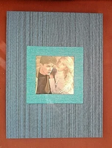Magnetische selbstklebende Seite Fotoalbum selbstklebend Leder blau, 26 Seiten - Bild 1 von 5