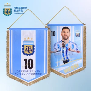 Official Licensed Argentina National Team Messi Pennant Double-Sided Printing - Picture 1 of 1