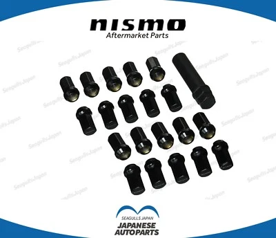Tuerca de rueda genuina NISMO tipo 7 tuercas cuadradas 34 mm 20 piezas 40220-RN810 GTR Foto 1 de 2