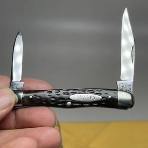 VINTAGE CASE TESTED KNIFE 1920-1940 GREEN BONE WHITTLER 6208 - Picture 1 of 9
