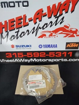 CANTIDAD 2 3J2-16324-00-00 PLACA DE EMBRAGUE DE ACERO YAMAHA XS850 XT350 MOTO4 BIGBEAR ROUTE66 Foto 1 de 2