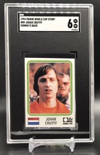 1994 Panini World Cup Story Johan Cruyff Sticker #89 SGC 6
