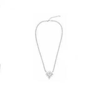 Collana Donna OTTAVIANI 500767C Bijoux con Perla e Zirconi 45 cm - Picture 1 of 3