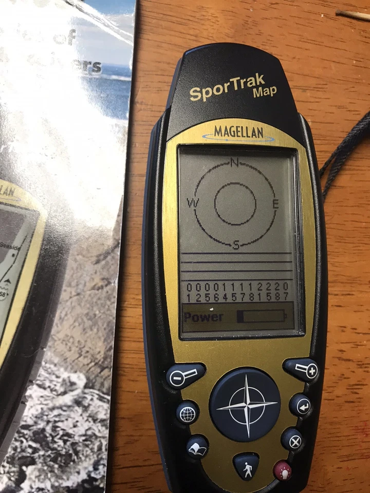Magellan SporTrak Map Handheld GPS Bundle And Manual. Free Shipping - Image 1 of 4