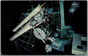 Postcard Los Angeles California Griffith Observatory and Planetarium Telescopes - Bild 1 von 2