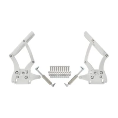 Bisagras de capó Drake C7ZZ-16796-7-P - pulidas para Ford Mustang 1967-1970 Foto 1 de 3