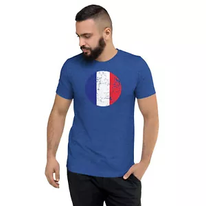 Camiseta Hombre Primera Guerra Mundial Francesa Roundel Manga Corta - Imagen 1 de 13