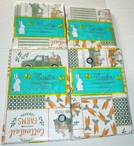 EASTER Vinyl Tablecloth Assortment [Your Choice]  COTTONTAIL FARMS/LOCALLY GROWN - Picture 1 of 5