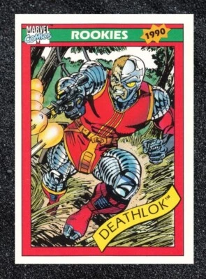 1990 Impel Marvel Universe Series 1 Trading Card Deathlok #83 - Image 1 of 2