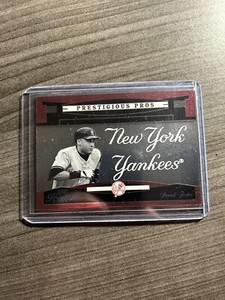 2005 Playoff Prestige Prestigious Pros Red /700 Derek Jeter #PP-2 HOF