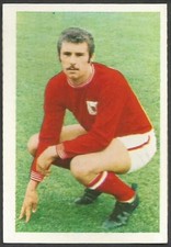 FKS 1971/72 WONDERFUL WORLD OF SOCCER STARS- #212-NOTTINGHAM FOREST-RAY BRIDGETT