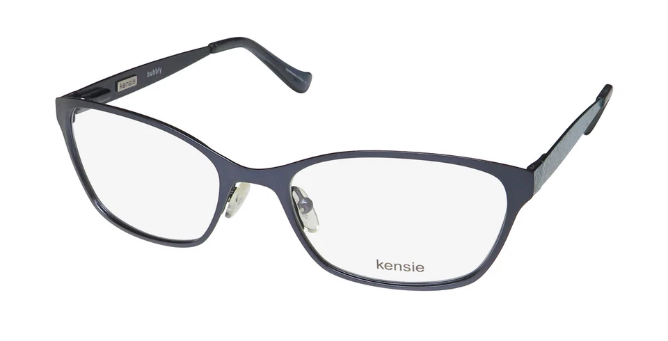 KENSIE BUBBLY CATEYE ADJUSTABLE NOSE PADS FULL-RIM MODERN EYEGLASS FRAME/GLASSES - Image 1 of 1
