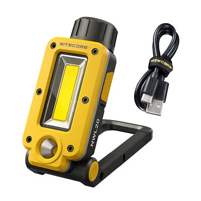 Nitecore NWL20 600 Lumens Rechargeable COB Mechanics Work Light - Image 1 of 4