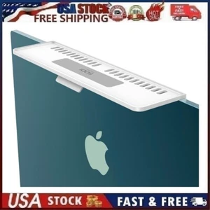 SODI 312 One Key Locked Monitor Top Shelf Studio Displace Genting Stand - White - Picture 1 of 21