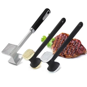 Meat Tenderiser Double Side Hammer Steak Beef Chicken Mallet Kitchen Tool - Picture 1 of 29