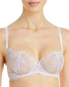 Journelle Women's Sz 32DDD Anais Low Balconette Lace Underwire Bra JOU-135 Petal - Picture 1 of 11