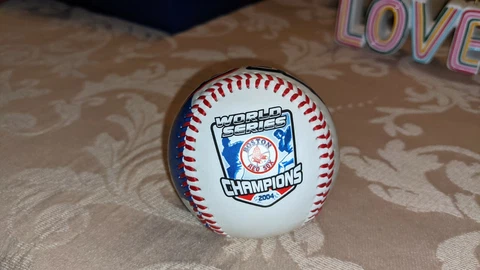 Boston Red Sox 2004 World Champions Foto Ball Cover