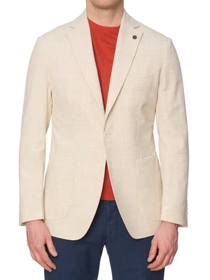 SARTORIA PARTENOPEA Beige Checkerd Jacket EU 48 NEW US 38 Current Model - Image 1 of 4