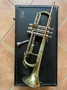 Conn Trompete USA 1970 Vintage Trompete Mit Koffer - Bild 1 von 15