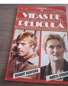 Robert Redford Meryl Streep 1986 Vintage Magazine - Picture 1 of 1