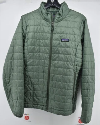 Patagonia Women's Large Full Zip Green Polyester Jacket (0583K) - Image 1 of 4