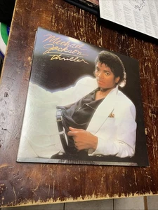 Michael Jackson Thriller Gatefold Vinyl Record Album 1982 Vintage (Misprint) - Picture 1 of 24