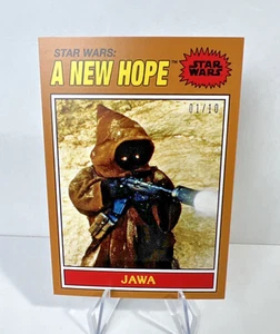 2023 Topps Star Wars SP Throwback Thursday tbt Jawa #70 Bronze 1/10 - Picture 1 of 15
