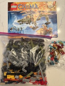 LEGO LEGENDS OF CHIMA: King Crominus' Rescue 70227 100% Complete w/ minifigures