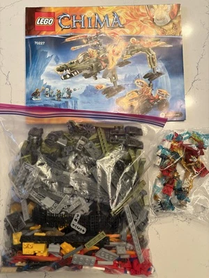 LEGO LEGENDS OF CHIMA: King Crominus' Rescue 70227 100% Complete w/ minifigures - Image 1 of 3