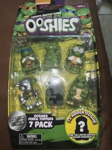 TMNT Teenage Mutant Ninja Turtles OOSHIES Serie 1 Pencil Toppers 7er Pack (Set 1) - Bild 1 von 8