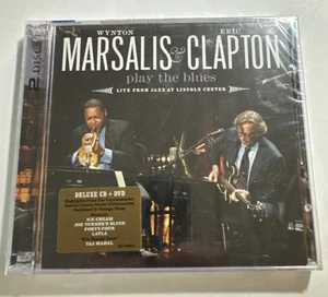 WYNTON MARSALIS & ERIC CLAPTON Play The Blues. Live Fr. Jazz At Linc C. RARE NEW - Picture 1 of 5