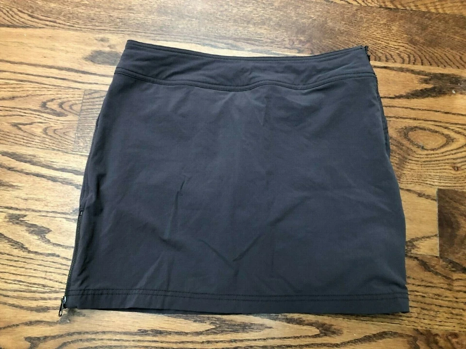 Skort Athleta Jenner en pizarra para mujer talla 4 estilo 943363 púrpura gris Foto 1 de 3