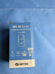 Optex MX-40PIC Series Combination Motion Detector, White, New.  Free Shipping. - Picture 1 of 9