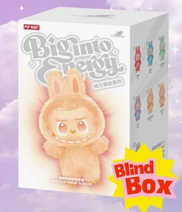 Popmart Labubu V3 Big into Energy einzelne Blindbox - 100 % authentisch - AUF LAGER - Bild 1 von 4