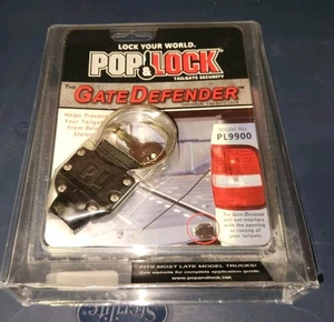 Pop & Lock The Gate Defender Universal Tailgate Collar Lock Black for Trucks SUV - Picture 1 of 4