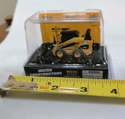 Minicargadora Diecast Masters Cat Micro 272C serie Micro Constructores  Foto 1 de 4