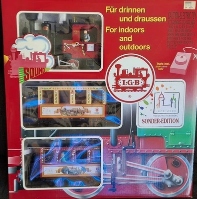 LGB 70950 Set Sonder-Edition 950 Jahre Nürnberg Lok Personenwagen OVP limitiert - Bild 1 von 4