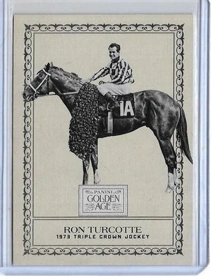 RARE 2012 PANINI GOLDEN AGE NEWARK EVENING WORLD ~ RON TURCOTTE CARD #15 ~ QTY - Image 1 of 2