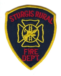 *RARE* Sturgis Rural (St. Joseph Co.) MI Michigan Fire Dept. patch - Clothback - Picture 1 of 1